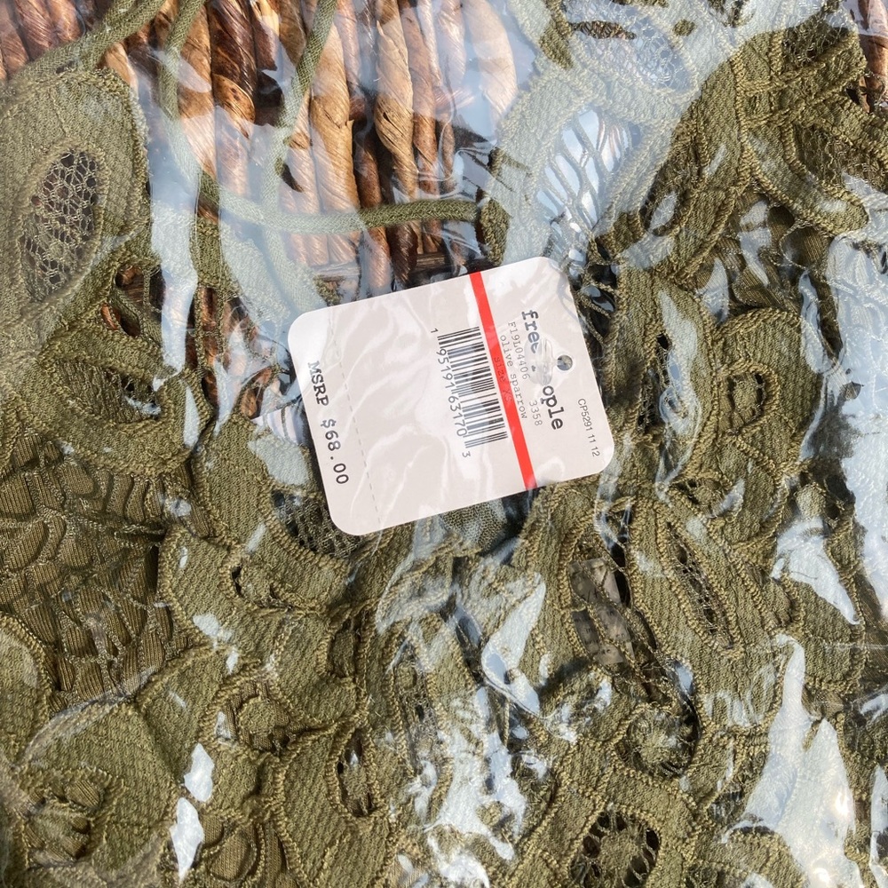Free People Cargo Green Tank - Picture 3 of 13